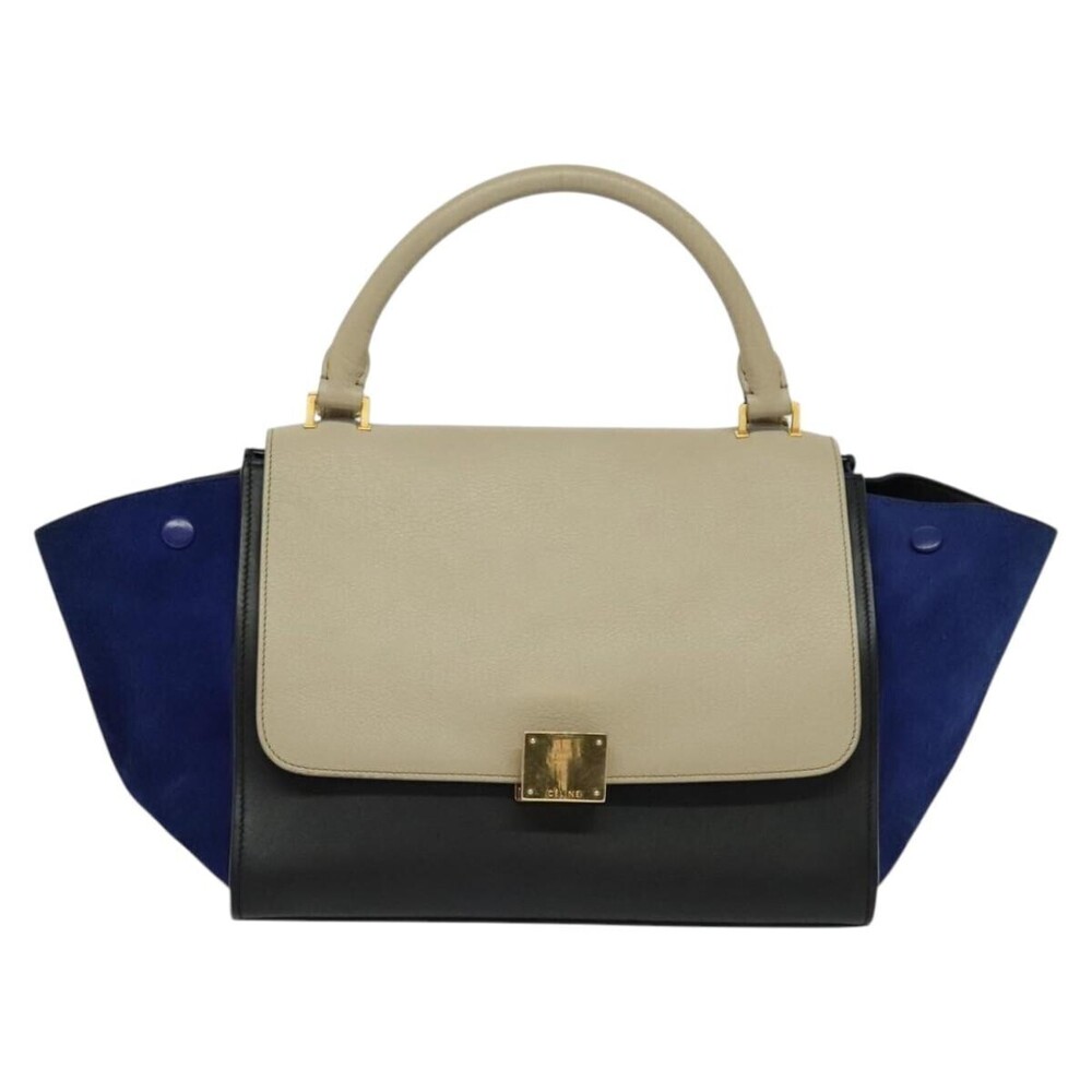 Celine Tricolor Trapeze Leather Large
